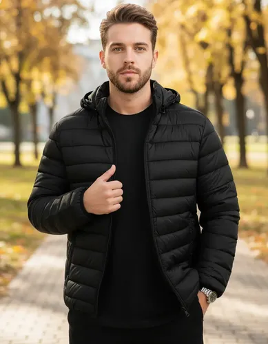 Jaqueta Puffer Bobojaco Corta Vento Nylon Masculino Gominho