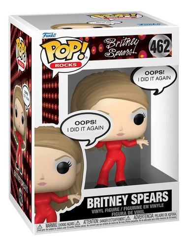 Britney Spears Opa! Eu fiz isso de novo Funko Pop