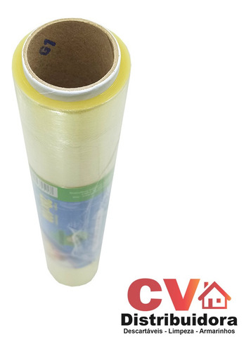 Imagem 8 de 12 de 2 Rolo Filme Pvc Transparente Bobina Resinite 28x300 Metros