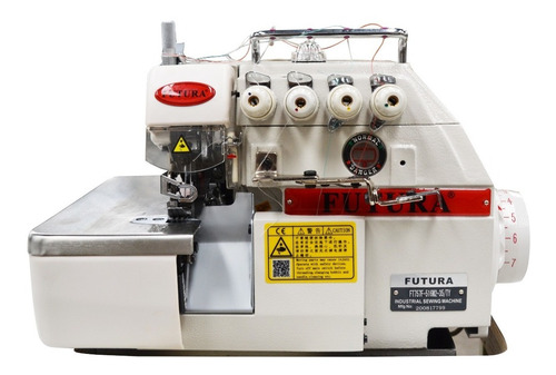Imagen 1 de 5 de Máquina Overlock Industrial Futura Ft757f 110v, Con Mesa