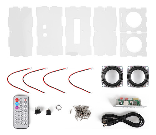 Kit De Altavoz Bluetooth Para Bricolaje, Paquete De Música M