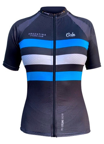 Remera Jersey Argentina Dama Ciclismo Ruta Mtb Oslo