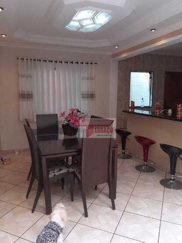 Imagem 9 de 30 de Sobrado Com 3 Dormitórios À Venda, 173 M² Por R$ 615.000,00 - Jardim Teles De Menezes - Santo André/sp - So1153