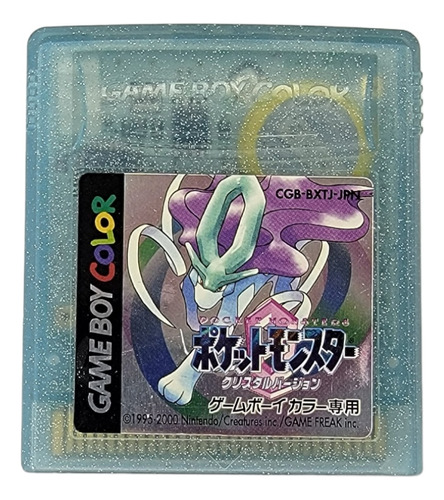 Pokemon Crystal Version Japones Original Game Boy Color Gbc