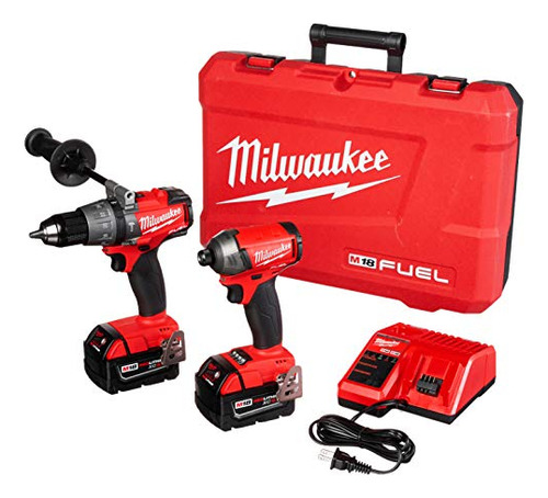 Milwaukee M18 Fuel Hammer Drill And Hydraulic Driver 2-tool