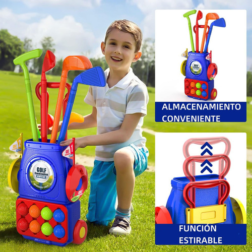Conjunto De Golfe Infantil, Tacos De Golfe, Brinquedos De