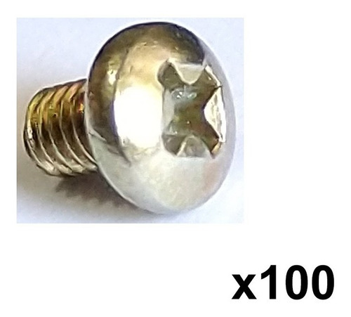 Imagen 1 de 8 de Tornillo Pc Para Ssd Grabadora Cd Dvd X 100