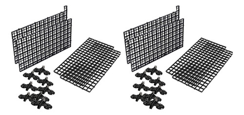 2 Bandejas Divisorias Para Acuarios, De Malla Plástica, Para