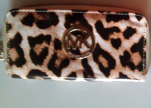 Billetera Michael Kors Original, Animal Print Danz Aram