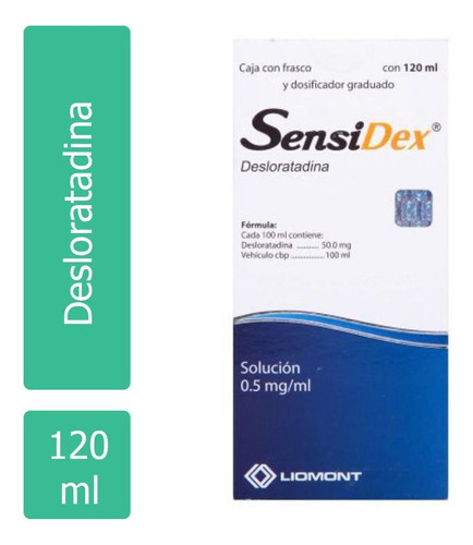 Sensidex Suspensión 0.5 Mg Caja Con Frasco Con 120 Ml