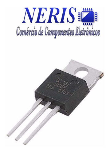 Bt137-600e/ As137-600e Transistor (01 Pç.)