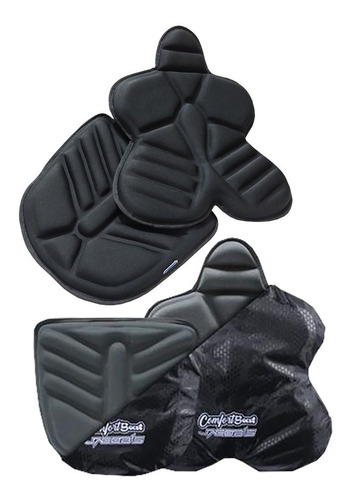 Cojines Para Moto Comfort Seat Talla M Con Forro Impermeable