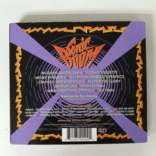 Cd - Kiss Sonic Boom 2cds+dvd - Digipak *us | Parcelamento sem juros