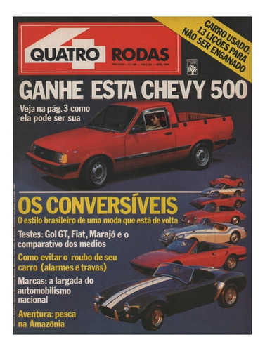 Quatro Rodas Nº285 Mp Lafer Puma Miura Vw Gol Gt Spazio 1050