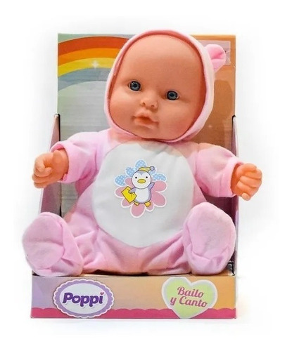 Poppi Bebe Bailarin Canta Baila Y Rie 23 Cm Toy 1701