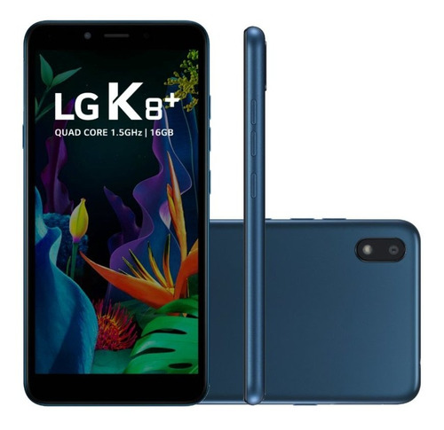 Celular LG K8 Plus Azul 16gb 1gb De Ram Tela 5 Dual Chip Cam