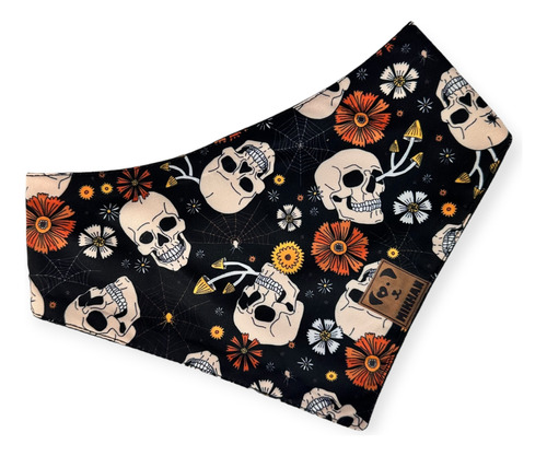 Mikhan Bandana Perro Día De Muertos / Halloween S