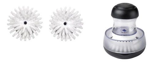 Juego De 2 Cepillos De Palma Con Cerdas De Nailon Para Dispe