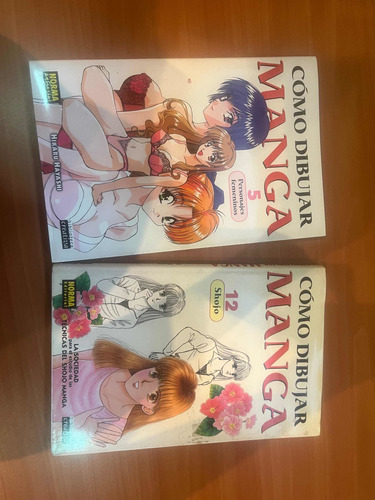 Libros Como Dibujar Manga 2 Tomos