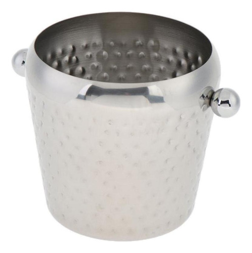 Yu Acero Inoxidable Cobre Plateado Champagne Ice Ice Bucket
