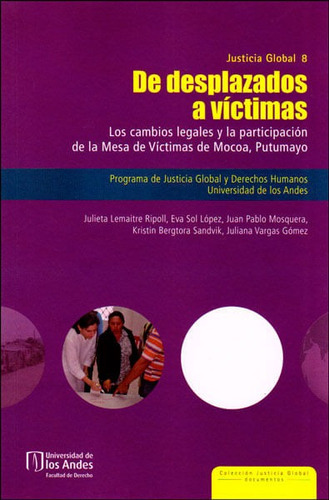 De Desplazados A Víctimas Los Cambios Legales Y La Participa