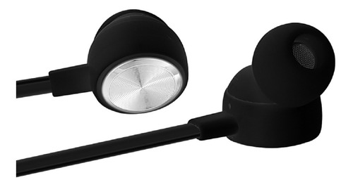 Imagen 2 de 4 de Auriculares In-ear Dekkin Con Micrófono 3.5 Mm Negro