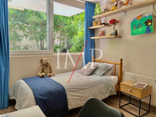 Acogedor Departamento Con Jardin Privado En Ñuñoa