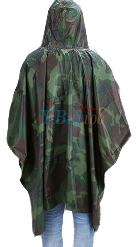 Impermeable Ejército De Ee. Uu. Con Capucha Ripstop Rain Pon