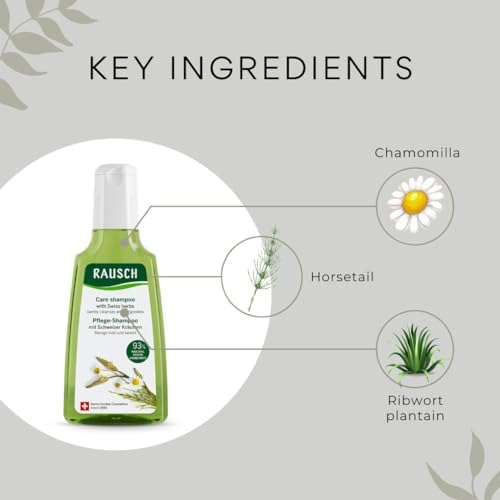 Rausch ChampĂș Suizo Para El Cuidado De Hierbas 200 Ml
