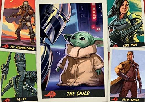 Rompecabeza - Star Wars - The Mandalorian - Trading Cards - 