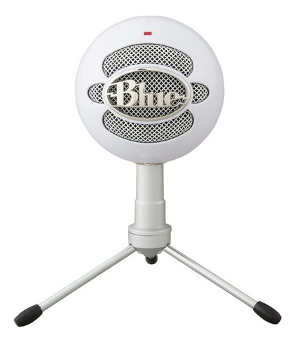 Microfono Logitech Blue Snowball Usb Cardioide Omni Blanco