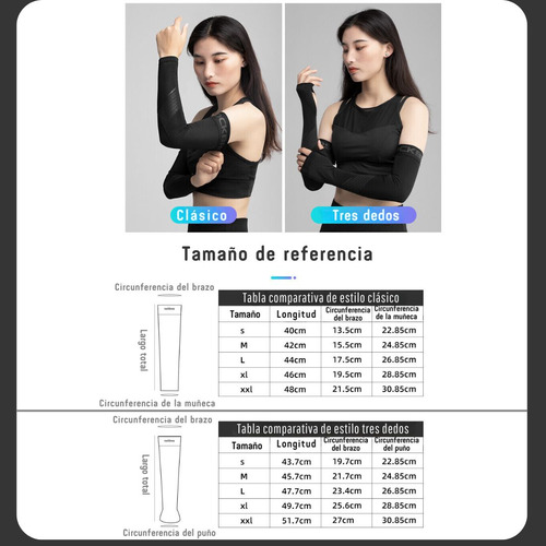 Mangas De Brazo Protección Uv Para Ciclismo Rockbros Xt057w