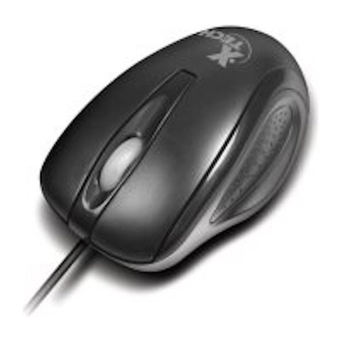 Xtech Mouse Con Cable Usb 3 Botones/optico