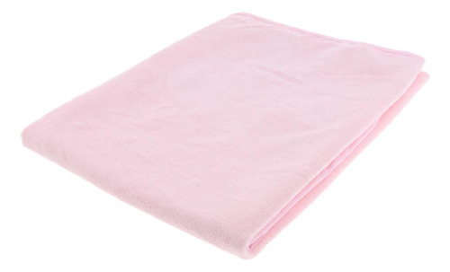 Lámina Protectora De Colchón Rosado Los 60cm