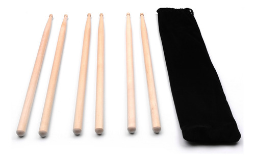 Funda Para Batería. Drum Maple Par, 5 Bolsas Para Baquetas