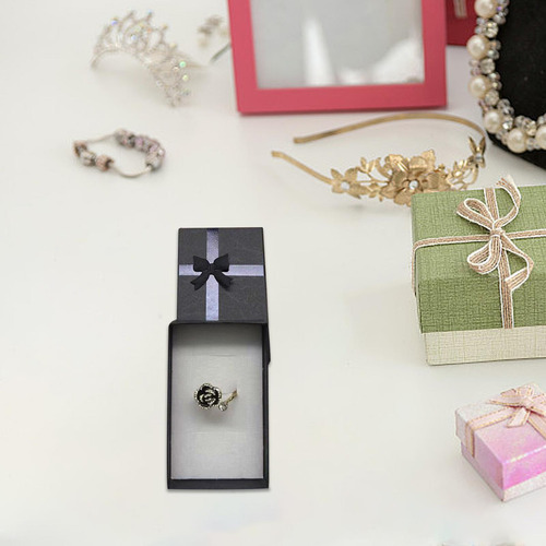 3 Caja De Regalo Para Joyería Caja De Cartón Para Joyería