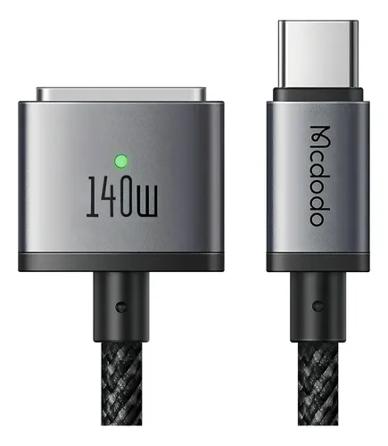 MacBookアクセサリー 140W USB-C Adapter USB-C MagSafe 3 Cable Cabo Carregador 140w Usb-c Magsafe 3 Para Macbook Pro Air M2