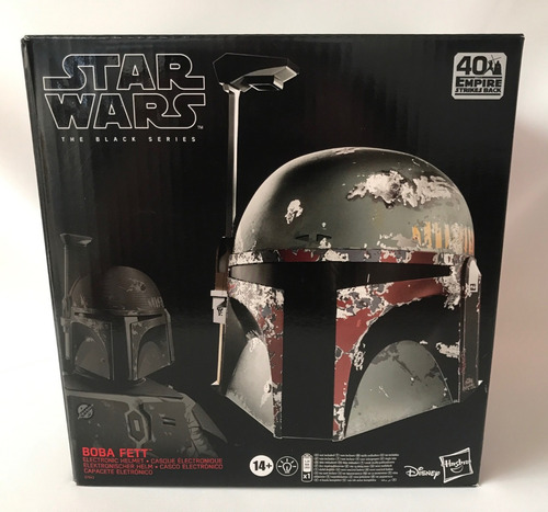 Casco Electronico De Boba Fett Star Wars Black Series Helmet (Usado)