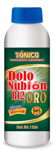 Suplemento Alimenticio Jarabe Nubión B12 Dol Oro Sabor Sin Sabor