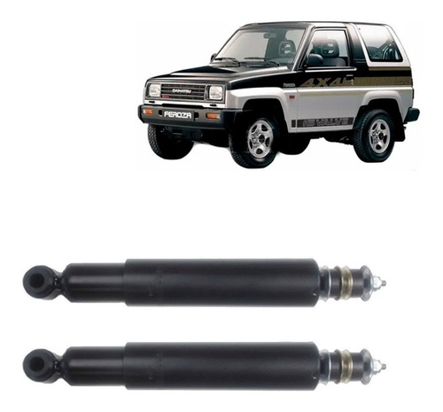 Par Amortiguadores Traseros Para Daihatsu Feroza 1988 2000