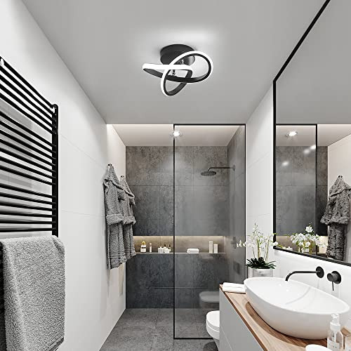 Lámpara De Techo Led Moderna De 22 W, Diseño En Espiral, De