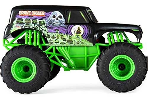 Monster Jam Camion Monstruo Grave Digger Con Control Remoto