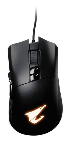 Imagen 1 de 2 de Mouse de juego Gigabyte  Aorus M3 matte black