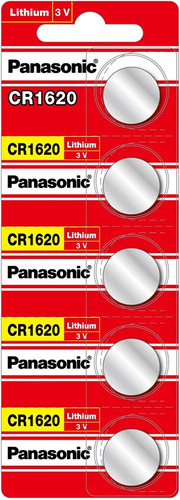 Pila Panasonic Litio Cr1620 3v Tira Con 50 Unidades