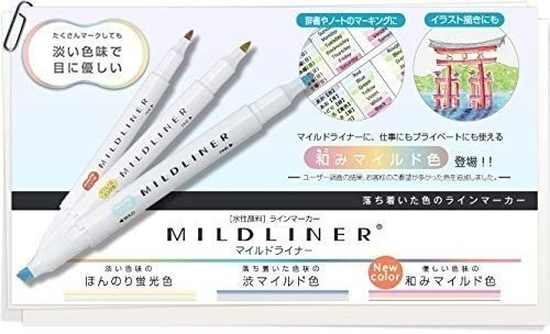 Imagen 2 de 3 de 25 Marcadores Zebra Mildliner Colores Vibrantes