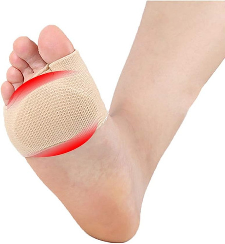 Almohadilla De Tela Protector Metatarsal Gel Alivia Presión!