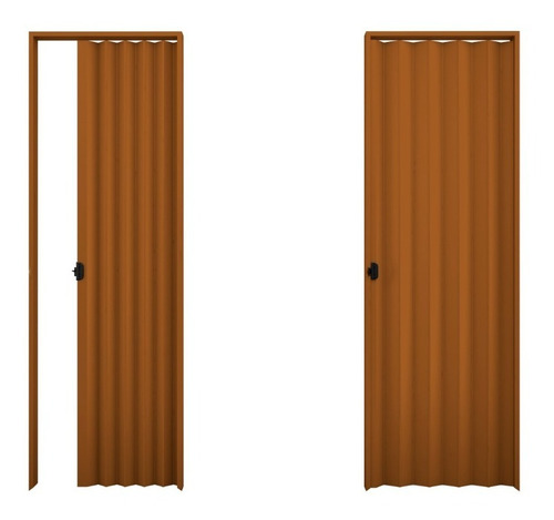 Puerta Plegable Marron 70 X 210