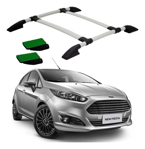 Rack Teto Bagageiro New Fiesta 2019 2020 2021 2022 Pr Colado