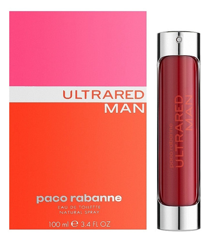 Paco Rabanne Ultrared Man Edt 100ml Volumen De La Unidad 100 Ml