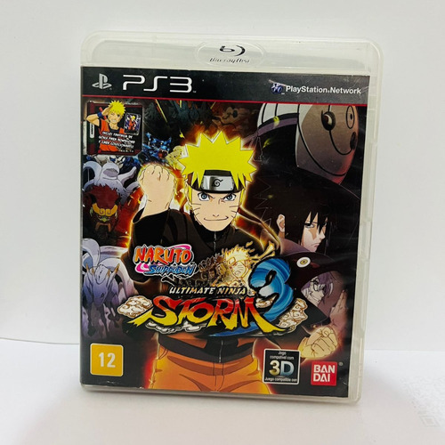 Jogo Naruto Shippuden Ultimate Ninja Storm 3 Ps3 Usado